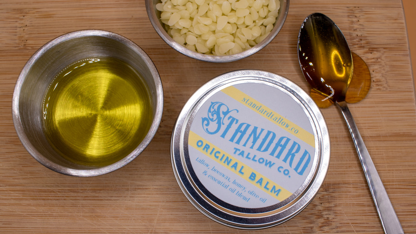 Original Tallow & Honey Balm 2oz - Standard Tallow Co.